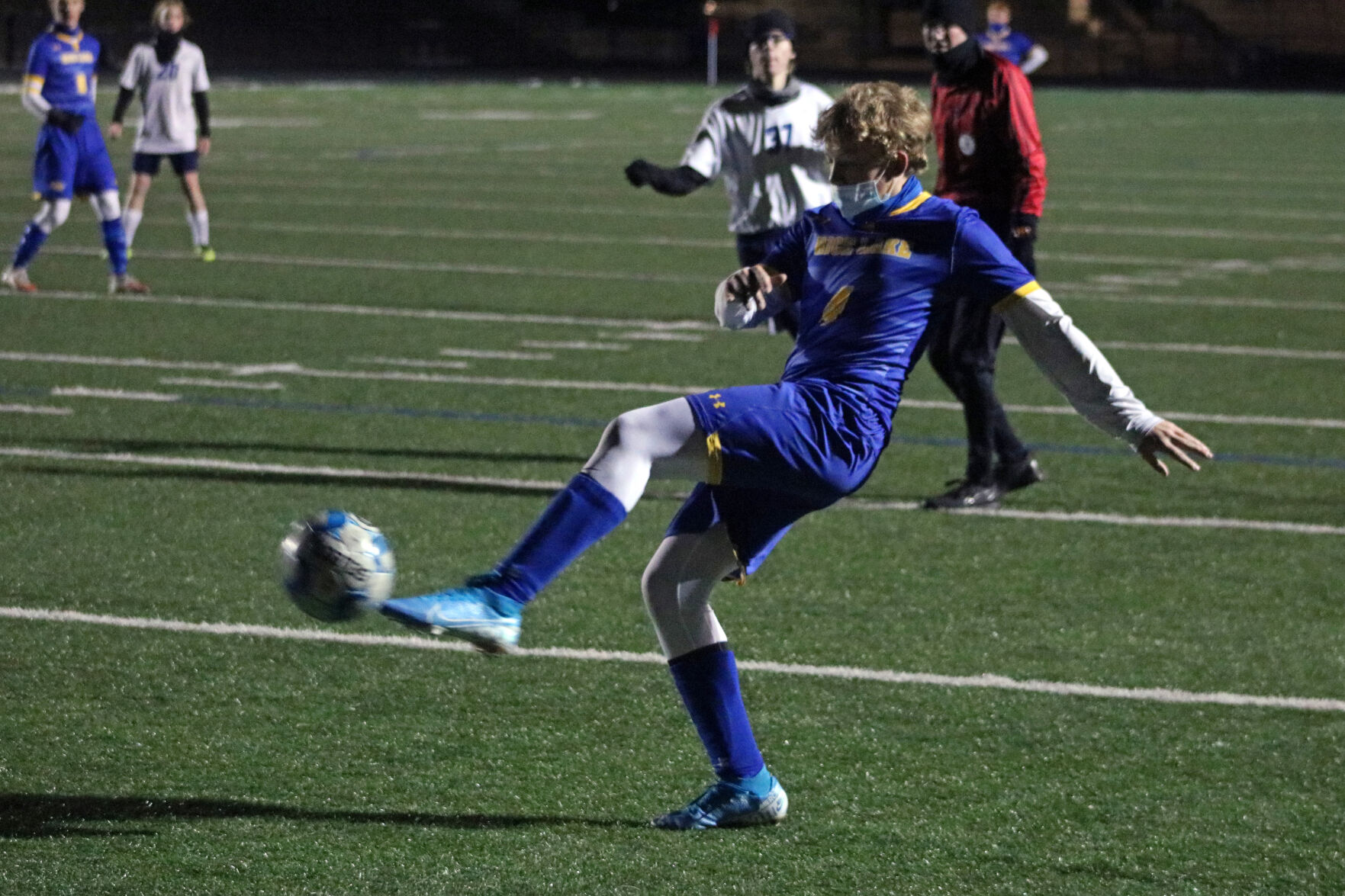 Rice Lake boys soccer Division 2 sectionals vs. Unity/St. Croix Falls 10-29-20